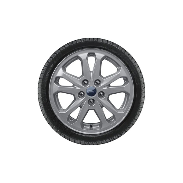 Ford Tourneo Connect / Transit Connect (10/2013 - 03/2024) lichtmetalen velg 16" met winterband, 5-spaaksdesign, zilver