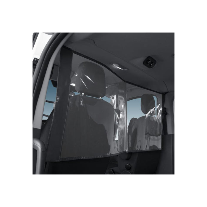 Ford Tourneo Custom (08/2012 - 09/2023) flexibele scheidingswand beschermingswand, transparant