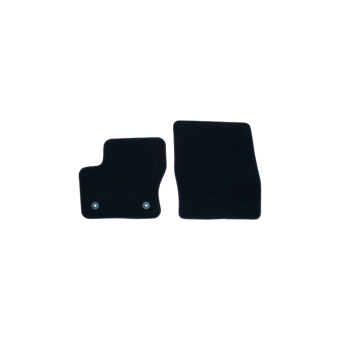Ford Tourneo Connect / Transit Connect (02/2014 - 03/2024) vloermatten, premium velours voor, zwart