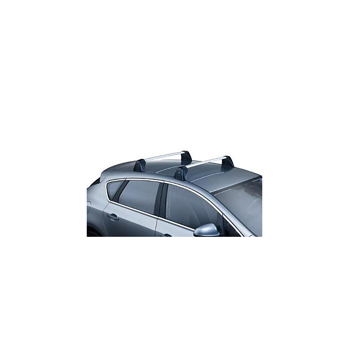 Opel Astra J hatchback roof base carrier aluminium