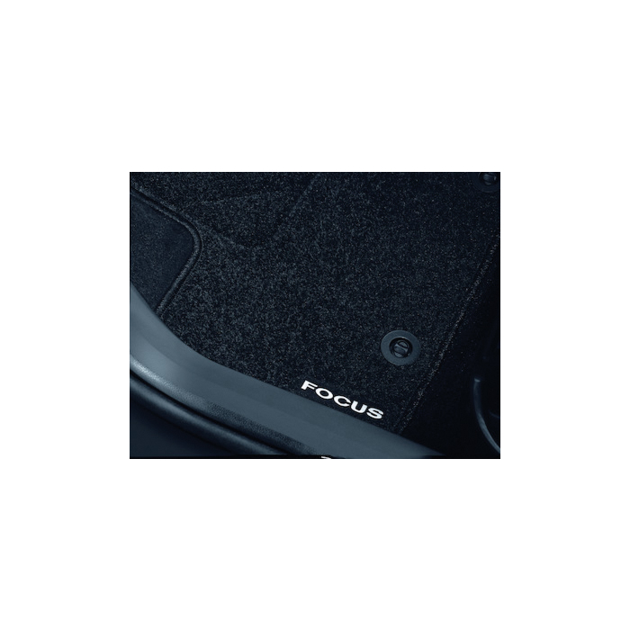 Ford Focus (07/2004 - 12/2010) vloermatten, standaard voor- en achter, zwart