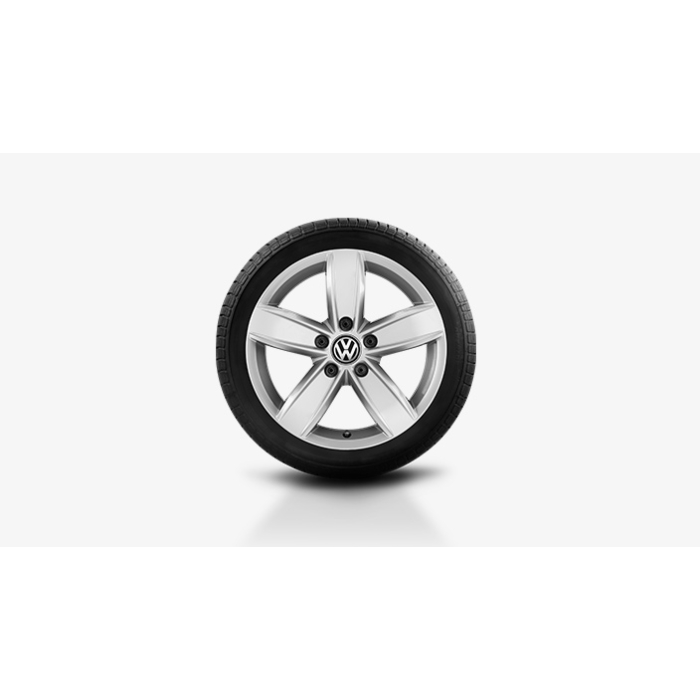 Volkswagen lichtmetalen velg Corvara, 5J x 14, zilver
