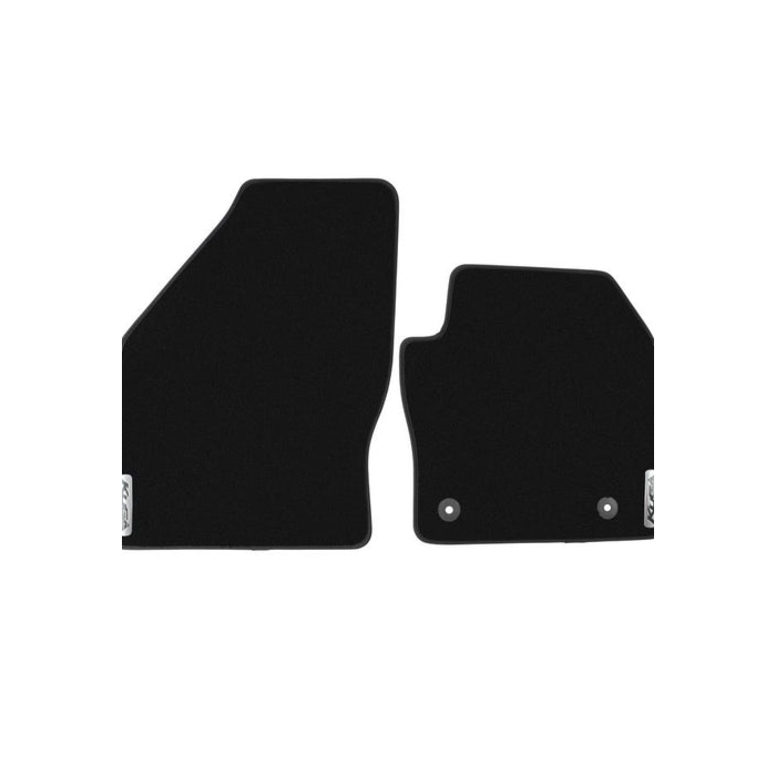 Ford Kuga (2008 - 07/2011) vloermatten velour voorzijde, zwart RHD