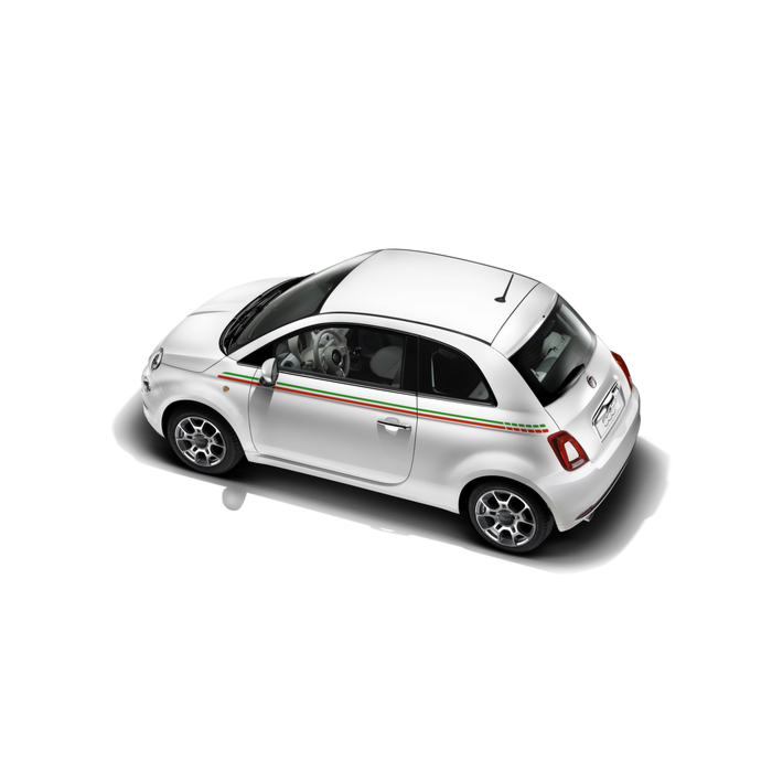 Fiat 500/500c Italië stickerset