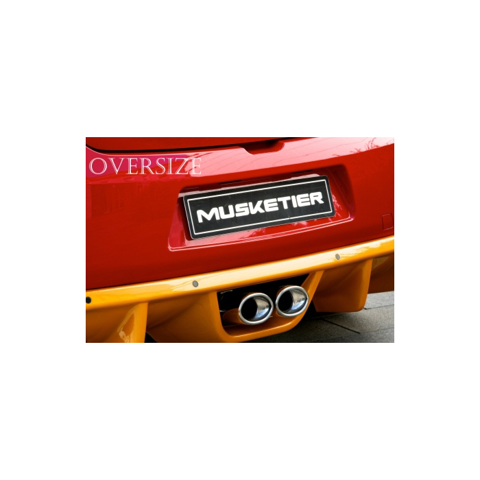 Musketier Citroën DS3 center-sporteinddemper 2x114x86 mm 1,6THP Oversize