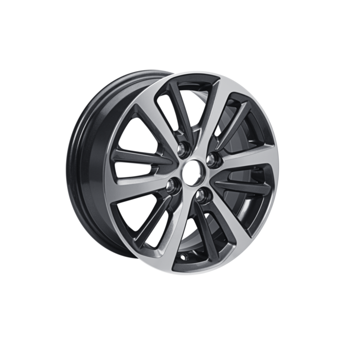Ford KA+ lichtmetalen velg 15" 6 x 2-spaaks design, Magnetic