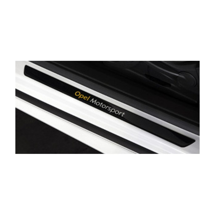 Opel Motorsport scuff plates long