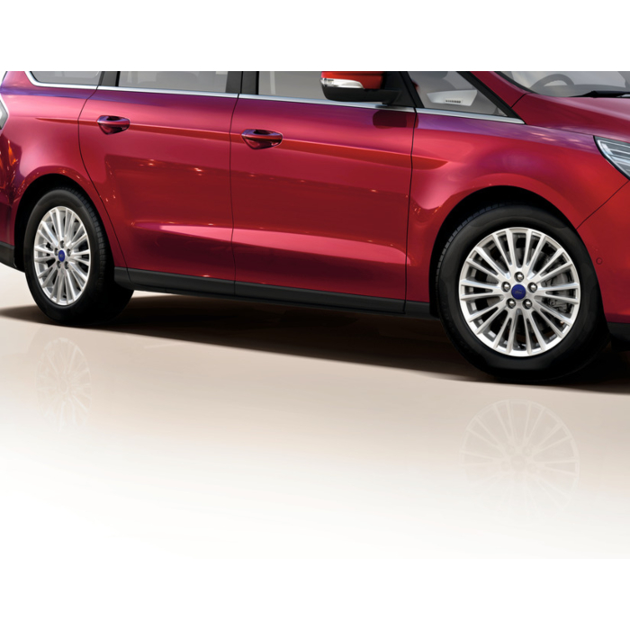 Ford Galaxy / S-MAX (06/2015 - 04/2023) lichtmetalen velg 17" 10-spaaks V-design, Sparkle silver
