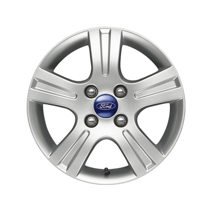 Ford Fusion (2002 - 2012) lichtmetalen velg 15" 5-spaaks design, zilver