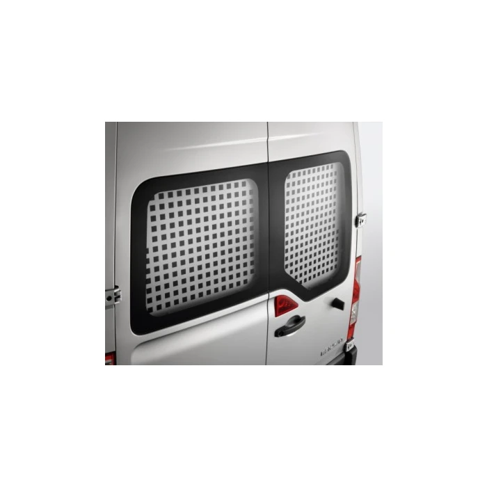 Renault Master / Opel Movano 2011 - .. bestelauto beschermrooster H2 & H3 achterdeuren Renault Master / Opel Movano 2011 - .. bestelauto beschermrooster H2 & H3 achterdeuren