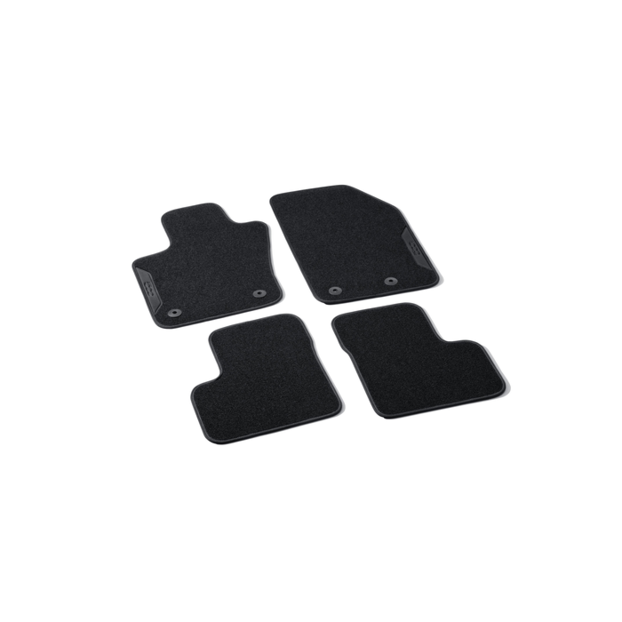 Fiat 500X vloermatten in Bouclé met logo 500 (RHD)