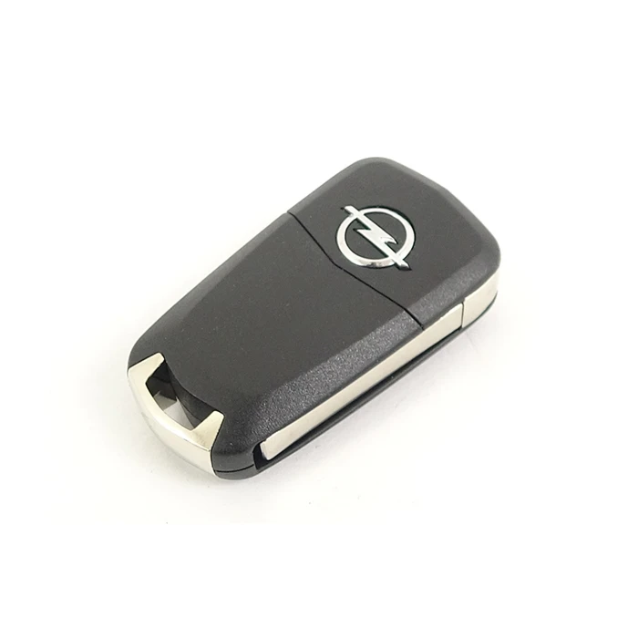 Opel klapsleutelbehuizing met drie knoppen