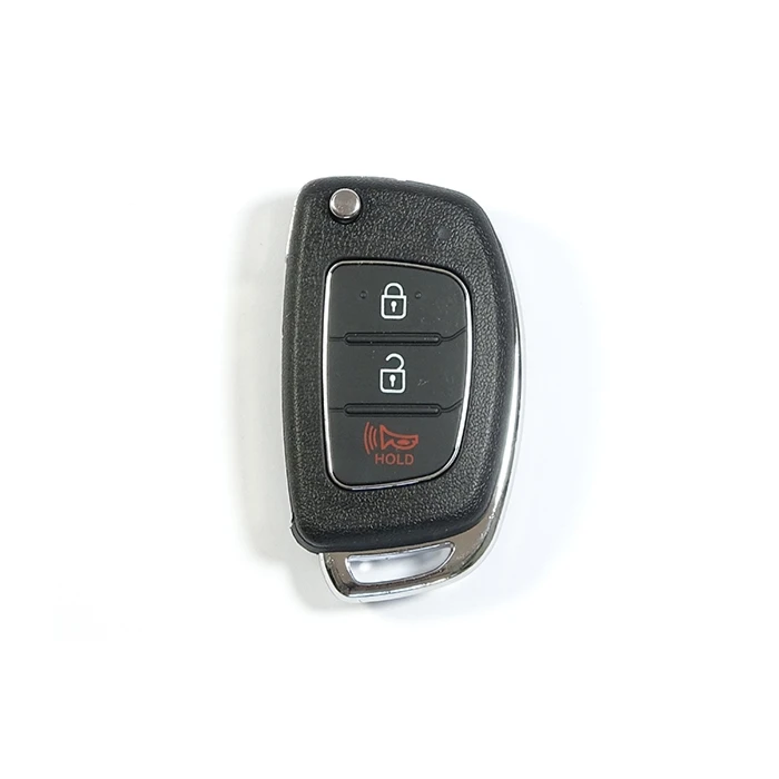 Hyundai klapsleutelbehuizing met drie knoppen (panic) Hyundai klapsleutelbehuizing met drie knoppen (panic)