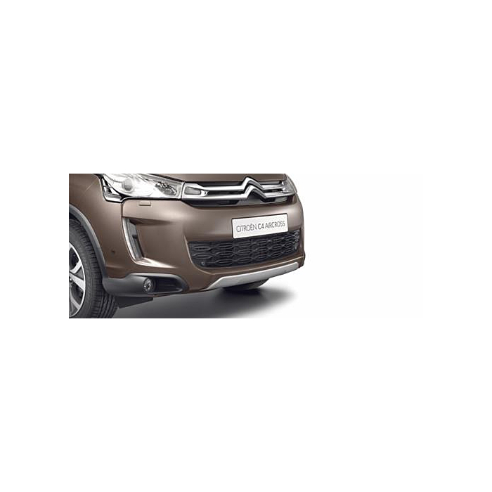 Citroën C4 Aircross voorbumperspoiler aluminium