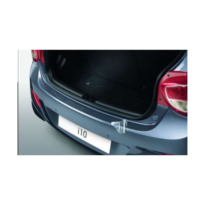 Hyundai i10 (2017 - ..) bumperbescherming transparant