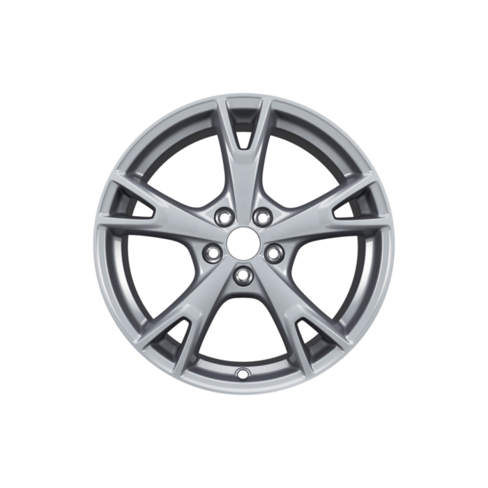 Ford C-MAX (11/2010 - 09/2018) / Focus (01/2011 - 03/2018) lichtmetalen velg 18" 5 x 2-spaaks Y-design, Rock Metallic