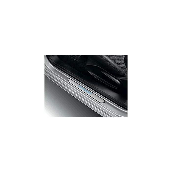 Peugeot 308 (2013 - 2021) instaplijsten rvs met verlichting