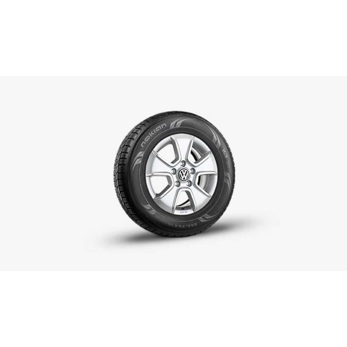 Volkswagen lichtmetalen velg Amazonit, 6,5J x 16, zilver
