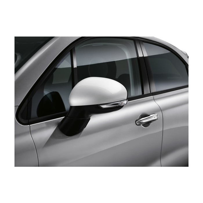 Fiat 500X spiegelkappen wit