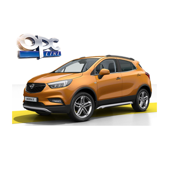 Opel Mokka X OPC-line pakket zonder dakspoiler