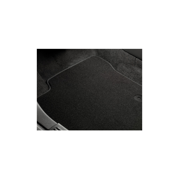 Ford Focus (07/2004 - 12/2010) vloermatten, premium velours achter, zwart
