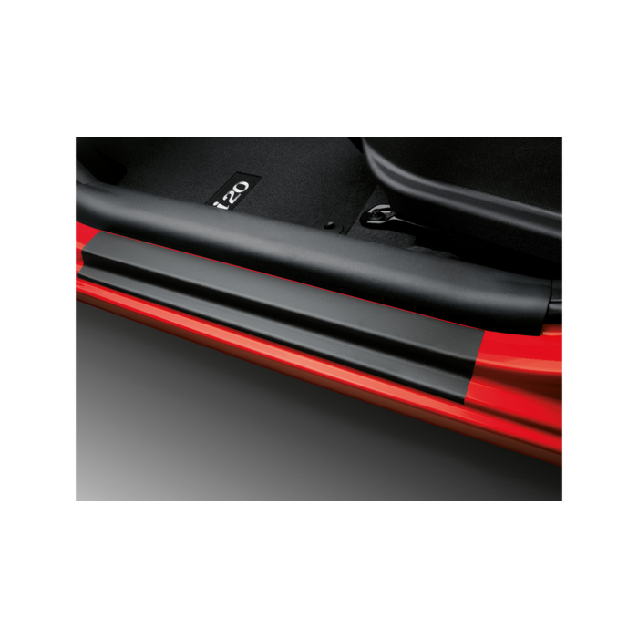 Hyundai i20 5-drs (2012 - 2015) instapbeschermfolie, zwart