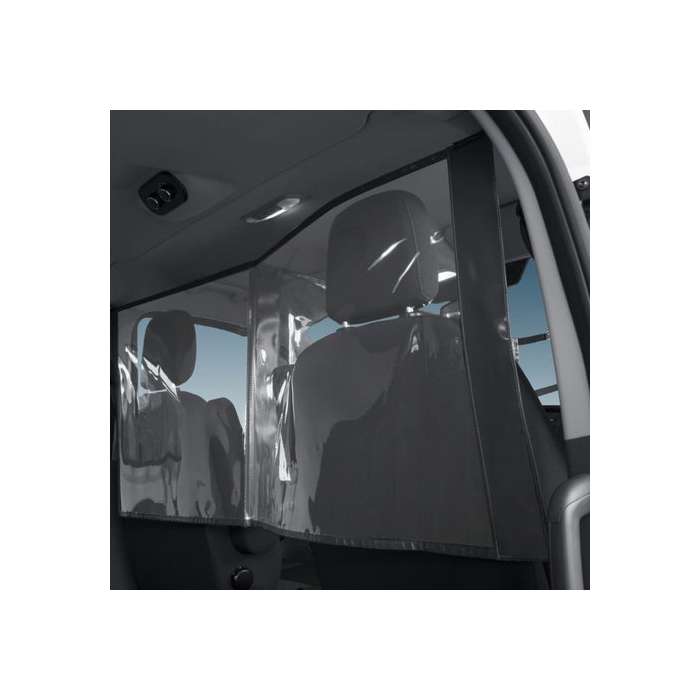 Ford Transit (01/2014 - ..) flexibele scheidingswand beschermingswand, transparant