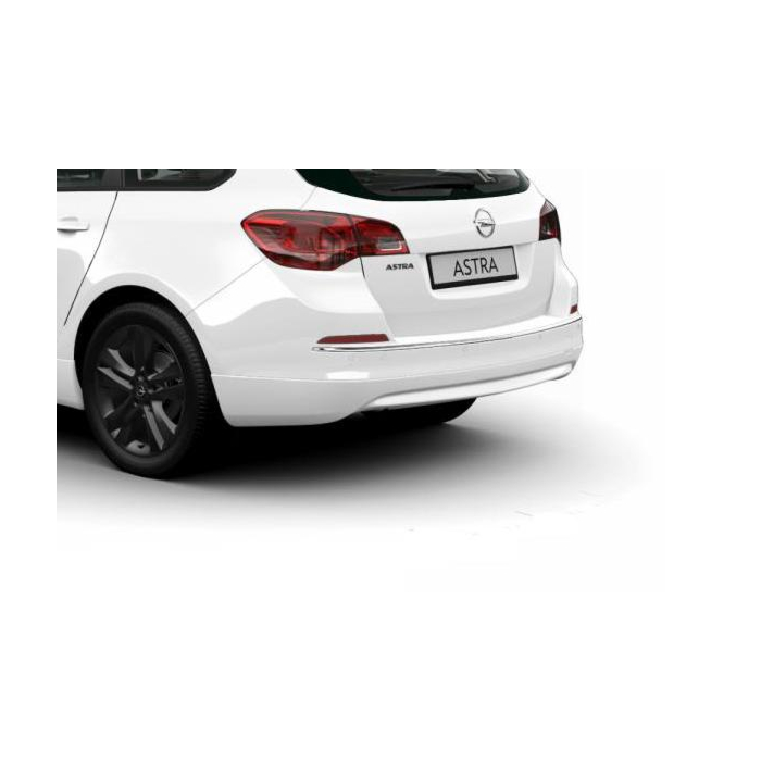 Opel Astra J Sports Tourer OPC-line rear bumper spoiler 2009 - 2012 without chromed exhaust