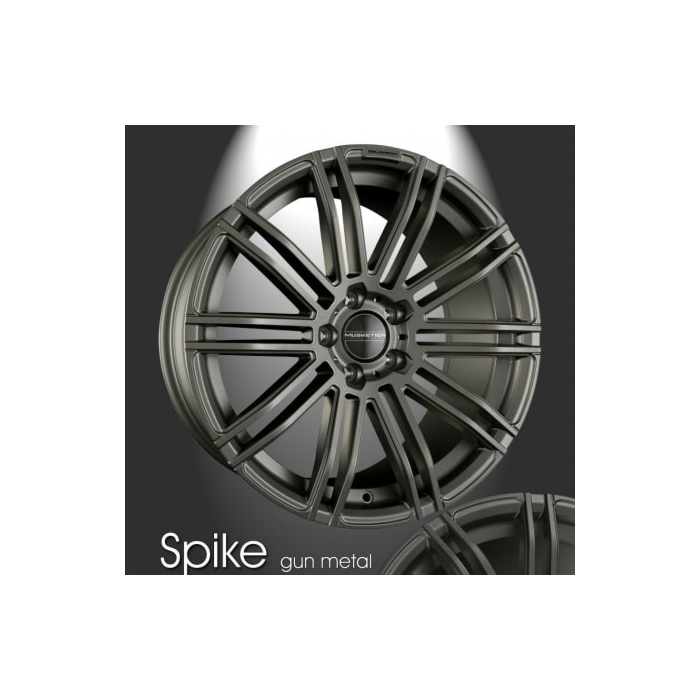 Musketier Peugeot 508 (2010 - 2018) alloy wheel Spike 8x18 gun metal