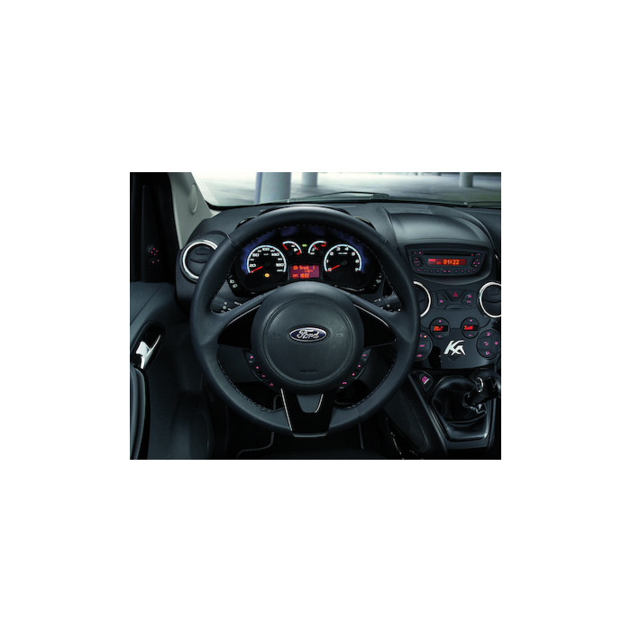 Ford Ka (03/2011 - 05/2014) lederen stuurwiel zwart