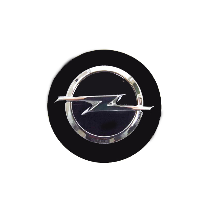 Opel naafkapje zwart 54mm