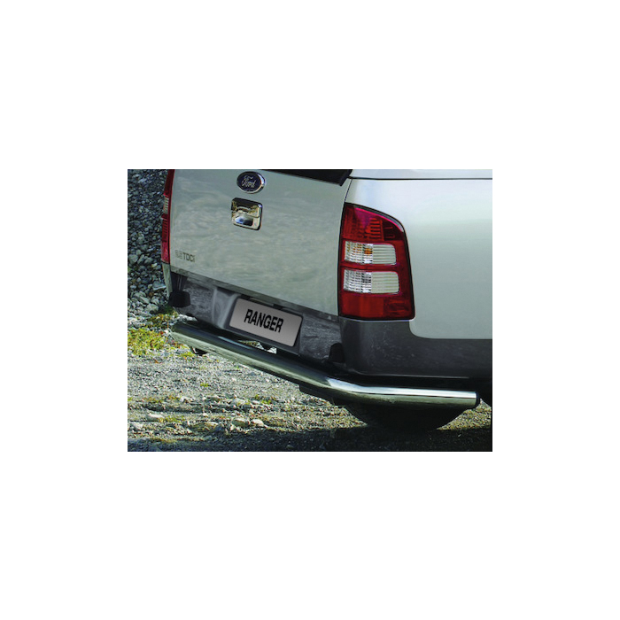 Ford Ranger (2006 - 10/2011) achter bar verchroomd 4x4 zonder parkeersensoren