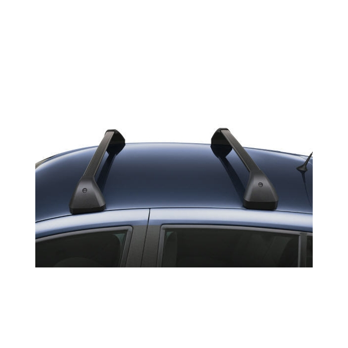 Renault Clio 2005 - 2012 roof base carriers steel (3-drs hatchback)