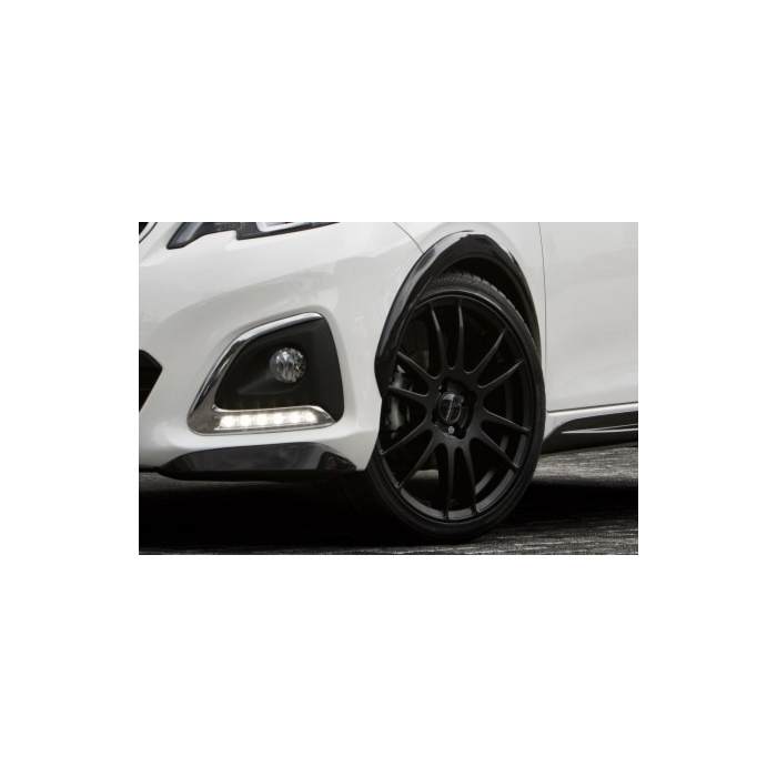 Musketier Peugeot 108 voorspoilerhoeken, zwart