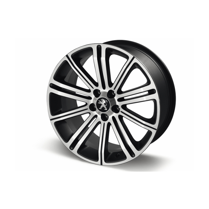 Peugeot alloy wheel Original 18" Full Pyrite Grey