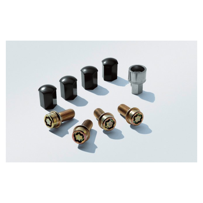 Volkswagen wheel bolt locking set M12