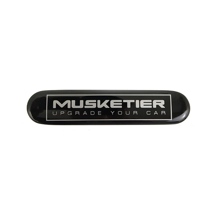 Musketier Citroën C4 Cactus embleem voor wielkastverbreders en side skirts