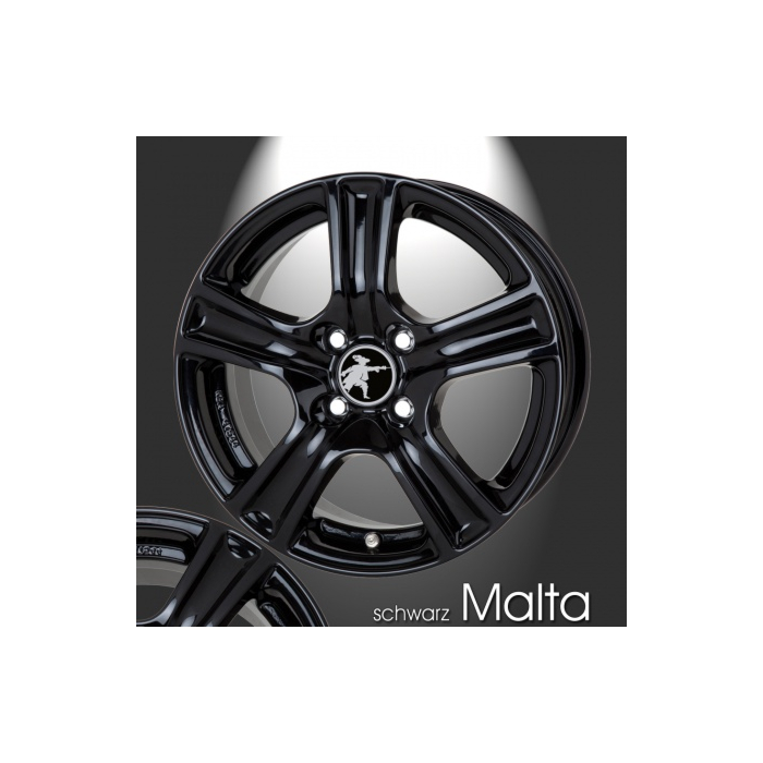 Musketier Citroën Berlingo 3 lichtmetalen velg Malta 6,5x15 zwart