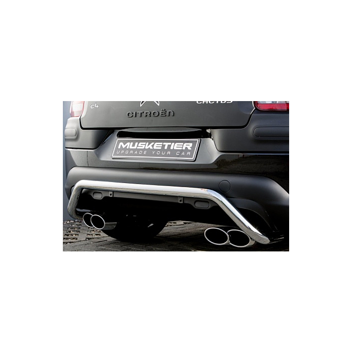 Musketier Citroën C4 Cactus duplex einddemper 2x119x78 mm
