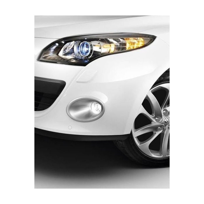Renault Megane 2008 - 2016 mistlamp sierlijsten zilvergrijs