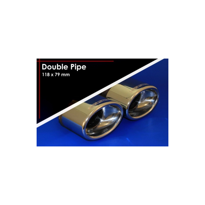 Musketier Citroën C4 Aircross sporteinddemper li/re, 2x118x79 mm duplex