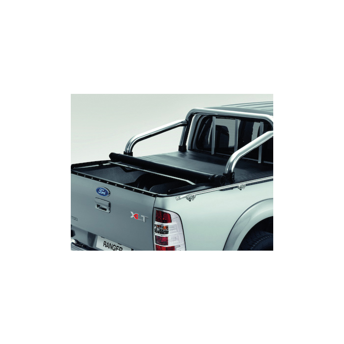 Ford Ranger (2006 - 10/2011) afdekzeil soepel, zwart
