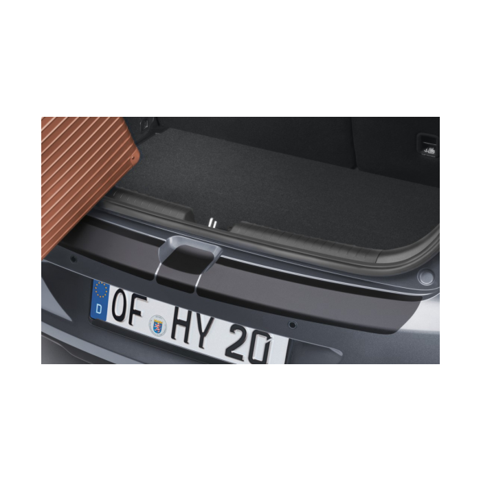 Hyundai i20 Active (2016 - .. ) beschermfolie achterbumper, zwart, i20