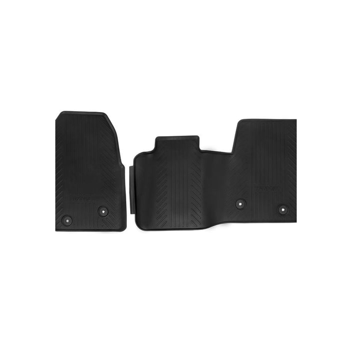 Ford Transit (01/2014 - ..) / Transit Custom (08/2012 - 09/2023) vloermatten, all-weather voorzijde (alleen voor handgeschakeld) RHD