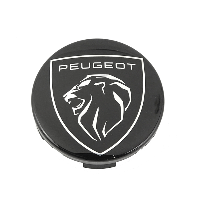 Peugeot naafkapje zwart
