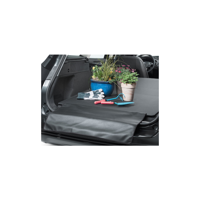 Ford Mondeo (09/2014 - ..) wagon beschermmat voor bagageruimte zwart, met Mondeo-logo