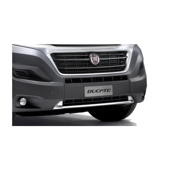 Fiat Ducato 2014 - .. bumpersierlijst zilver-kleurig