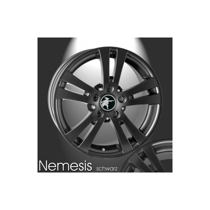 Musketier Peugeot 308 (2013 - ..) lichtmetalen velg Nemesis 6,5x16 zwart