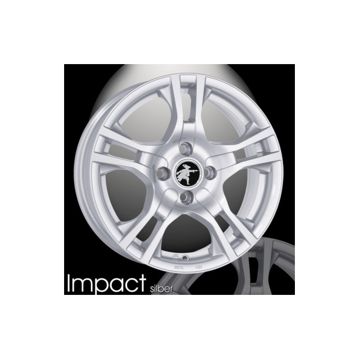Musketier Peugeot 407 alloy wheel Impact 7Jx16 silver