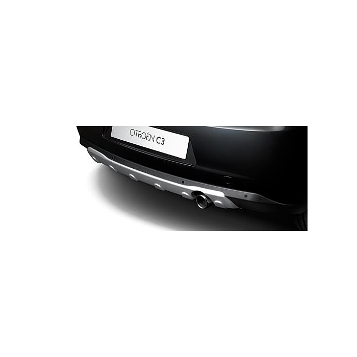 Citroën C3 2010 - 2016 diffusor for rear bumper